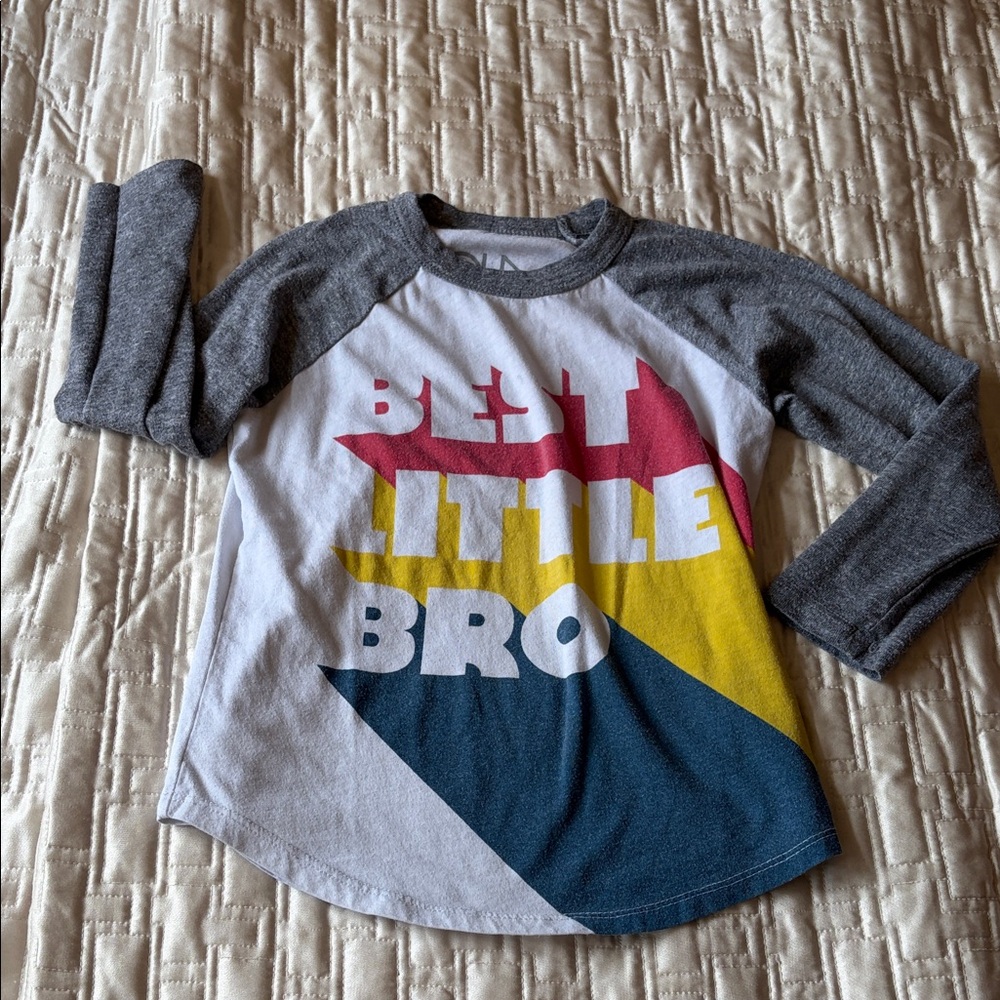 Chaser raglan top “ Best Lil Bro” 😎